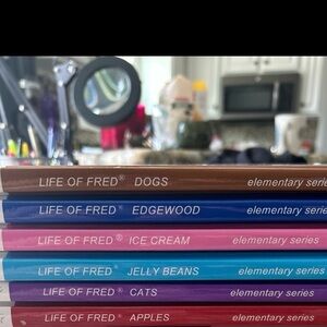 Life of Fred Elementary Series Books